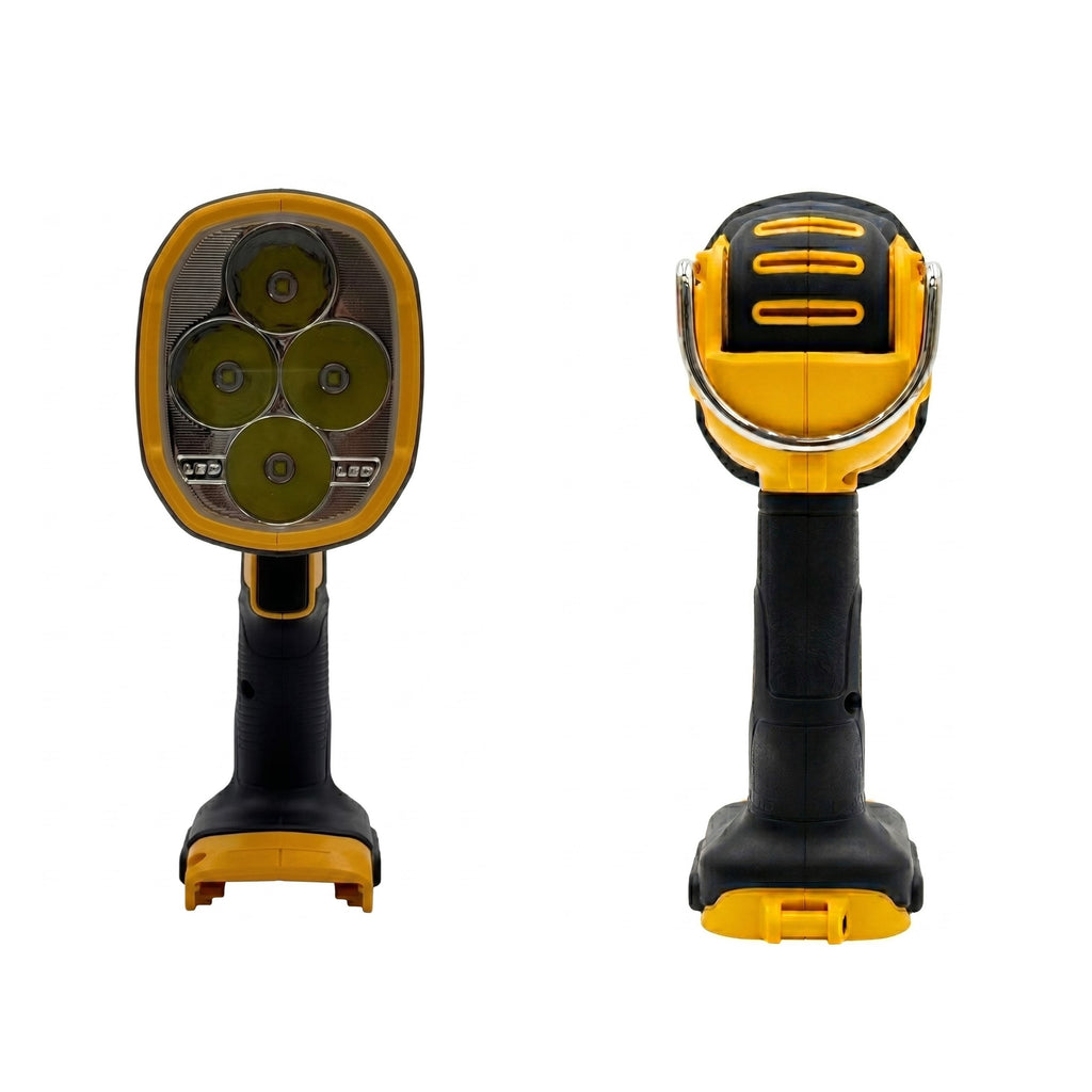 DEWALT 20V MAX Jobsite LED Work Light, Handheld Spotlight with 508 Yard Distance, 1500 Lumens, Pivoting Head, (Battery Not Included) DCL043