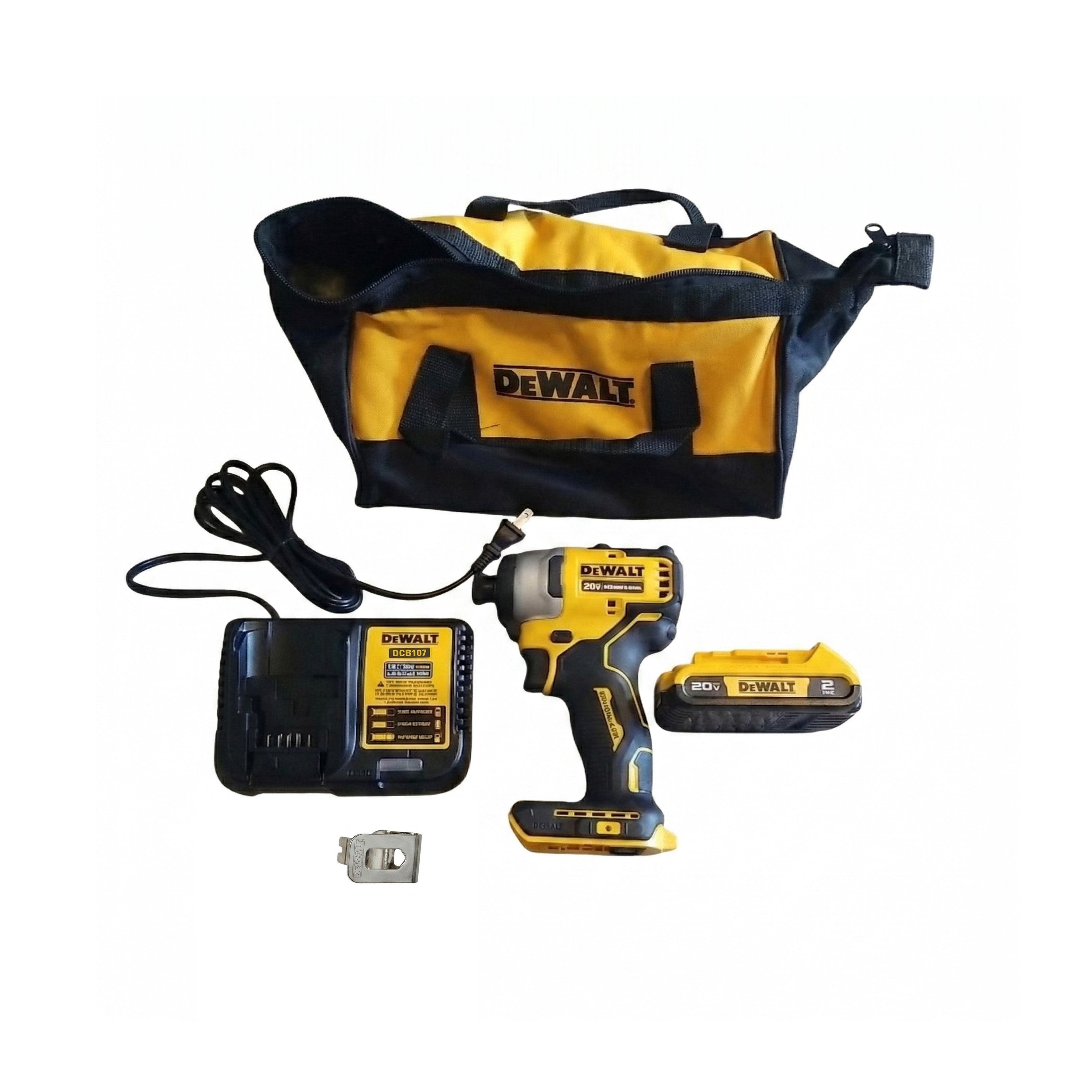 DEWALT ATOMIC 20V MAX Brushless Cordless Compact 1/4 Inch Impact Driver Kit (1 kit) DCF809D1