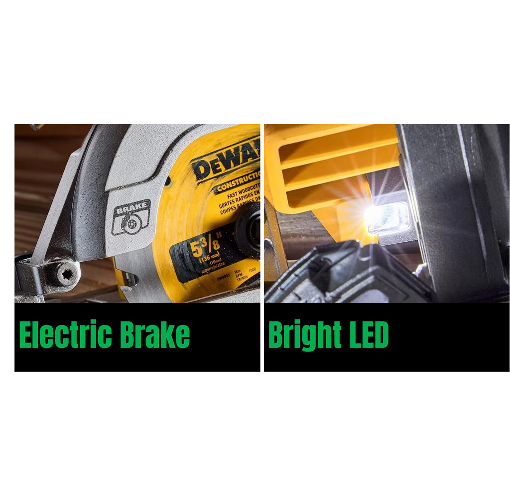 DEWALT 12V MAX BRUSHLESS 5-3/8" CIRCULAR SAW (Tool Only) DCS512B