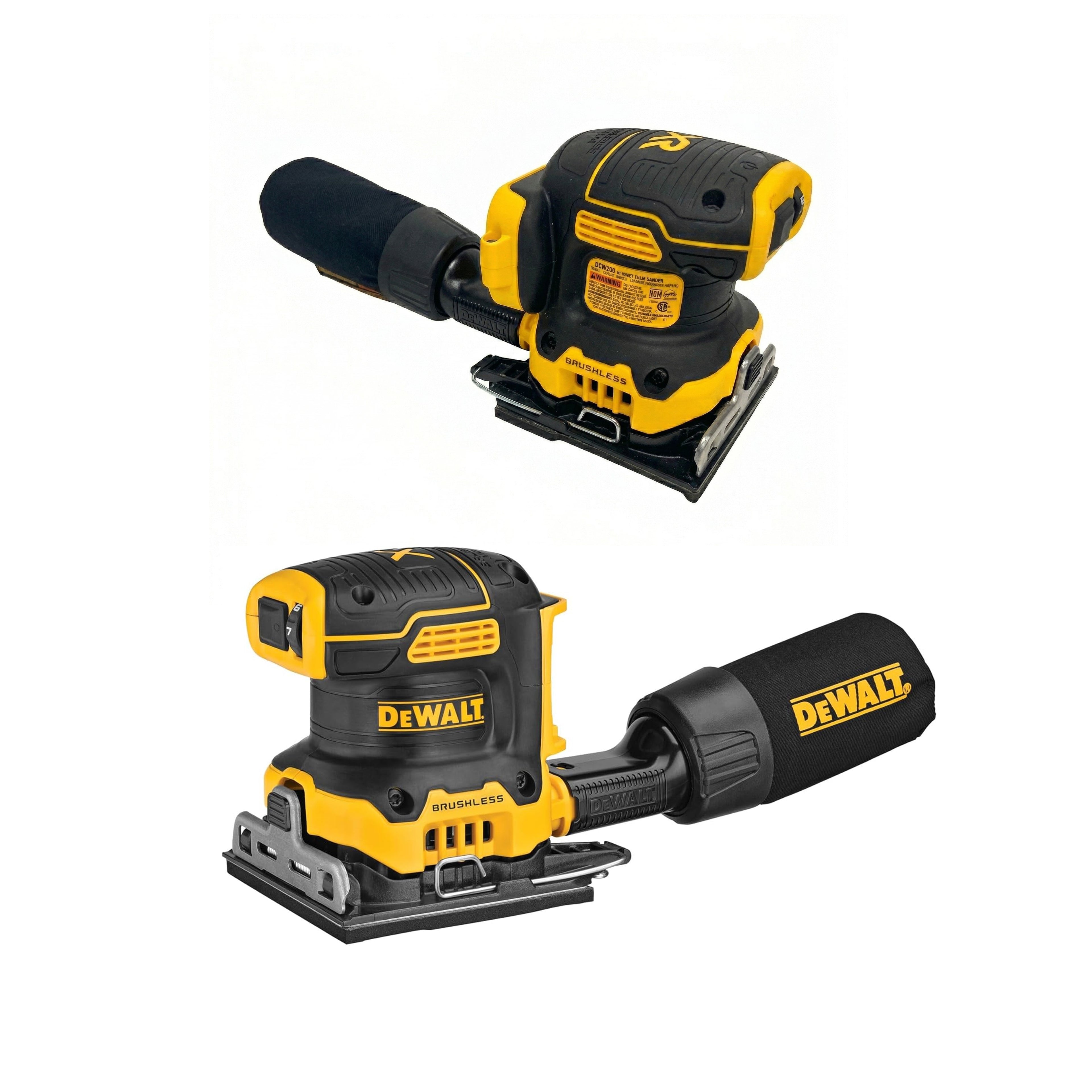 DEWALT 20V MAX XR Brushless Cordless 1/4 Sheet Variable Speed Sander (Tool Only) DCW200B