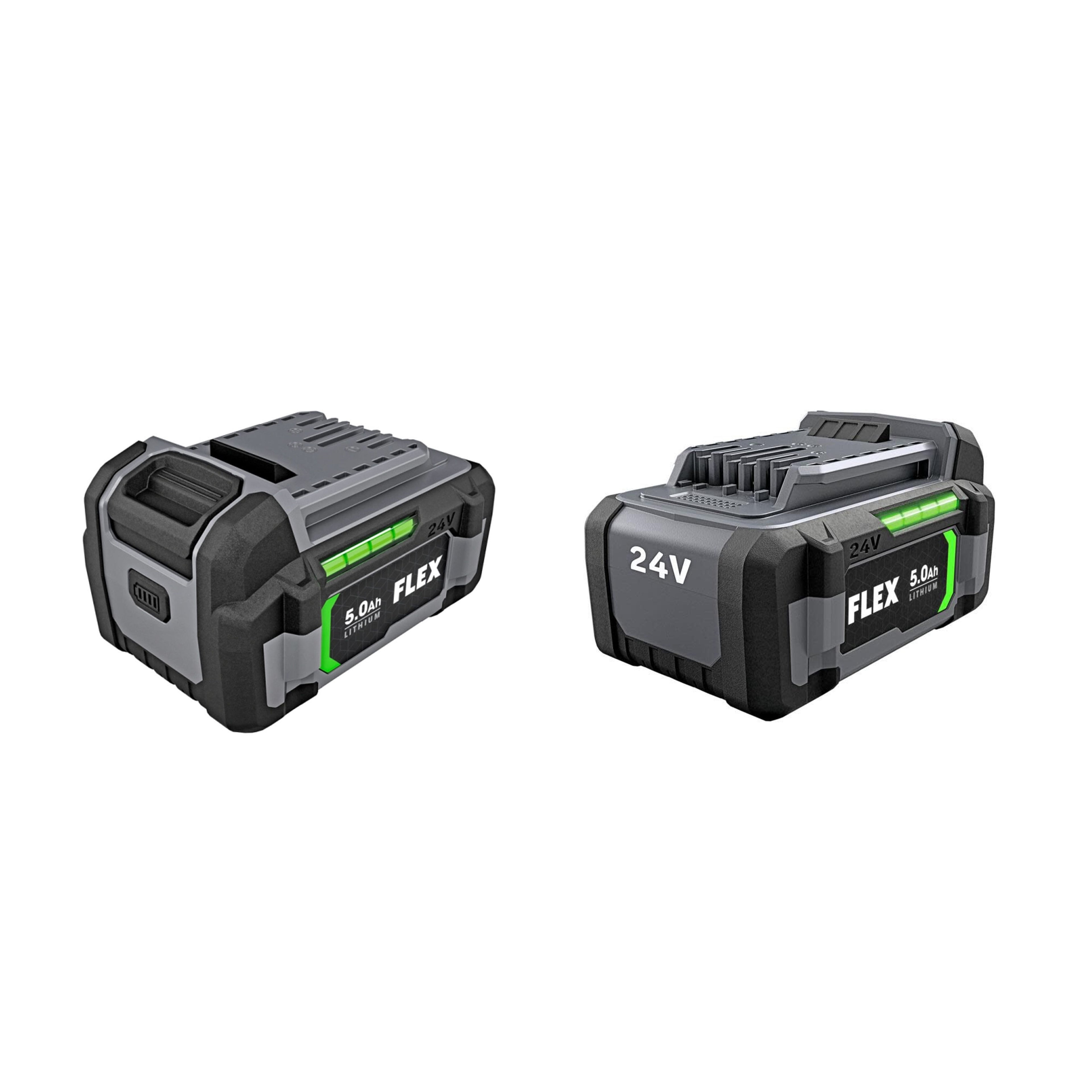 FLEX 24V 5Ah Lithium Ion Power Tool Battery Pack with Fuel Indicator (1 pack) FX0121-1