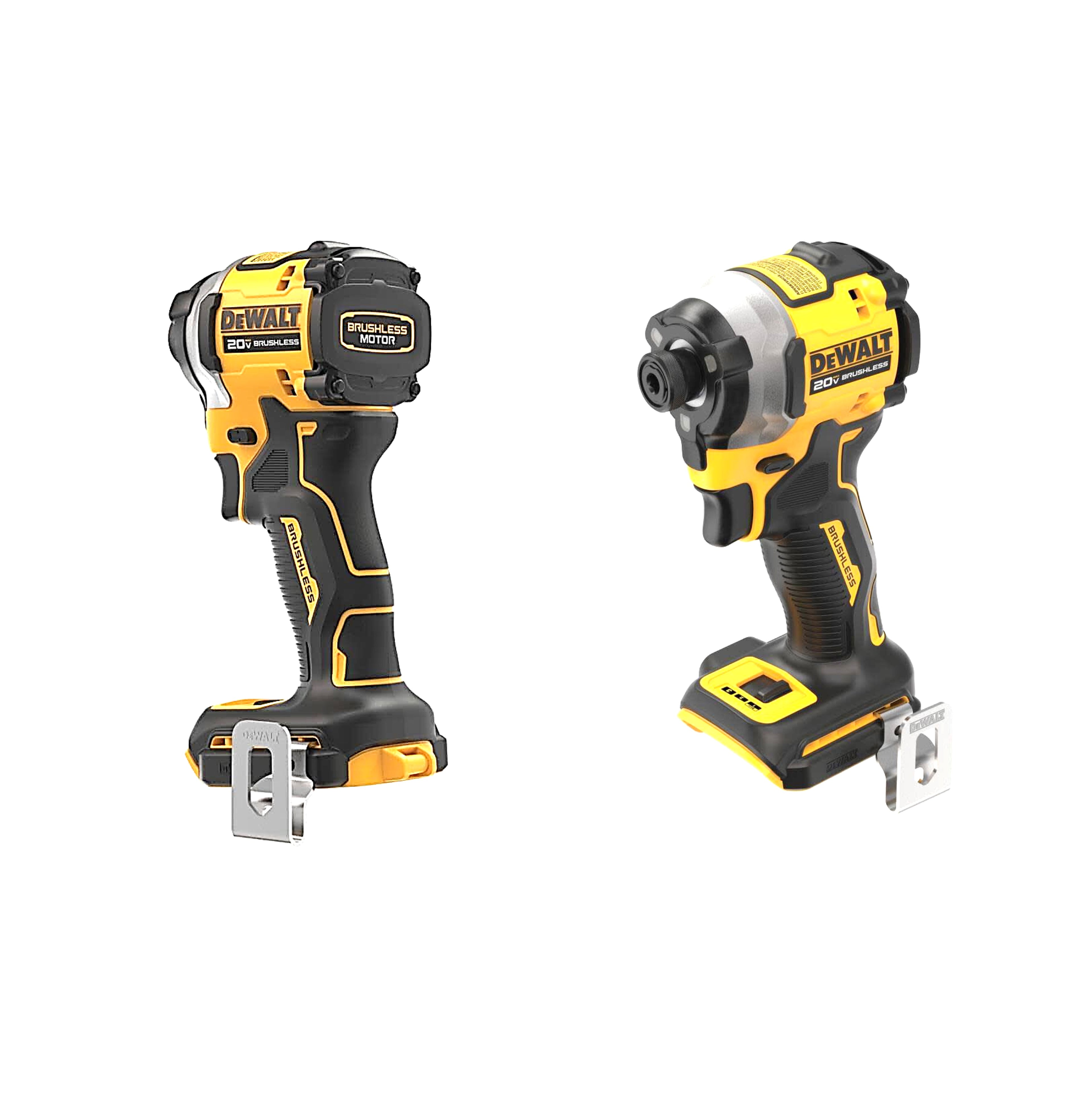 DEWALT ATOMIC 20V MAX 1/4inch Impact Driver, 3 Speed (Tool Only) DCF850B