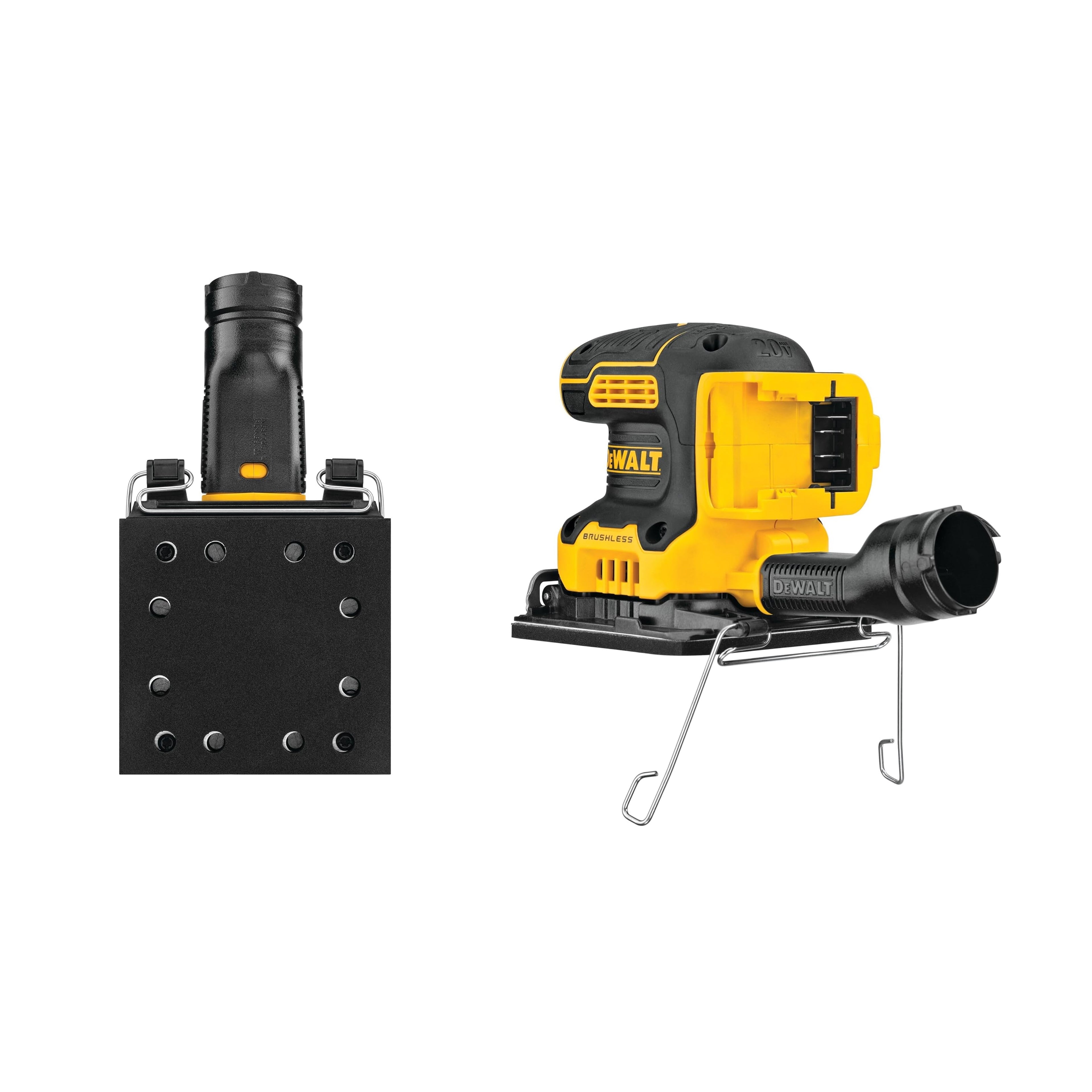 DEWALT 20V MAX XR Brushless Cordless 1/4 Sheet Variable Speed Sander (Tool Only) DCW200B