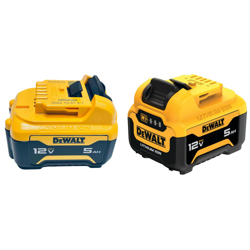 DEWALT 12V MAX 5Ah Lithium Ion Power Tool Battery Pack with Fuel Indicator (1  PACK) DCB126